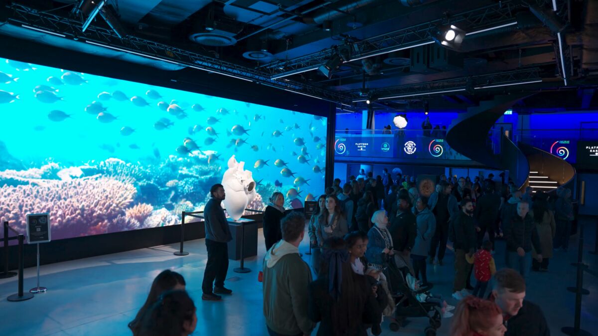 Piccadilly Lights Venue Earth Day